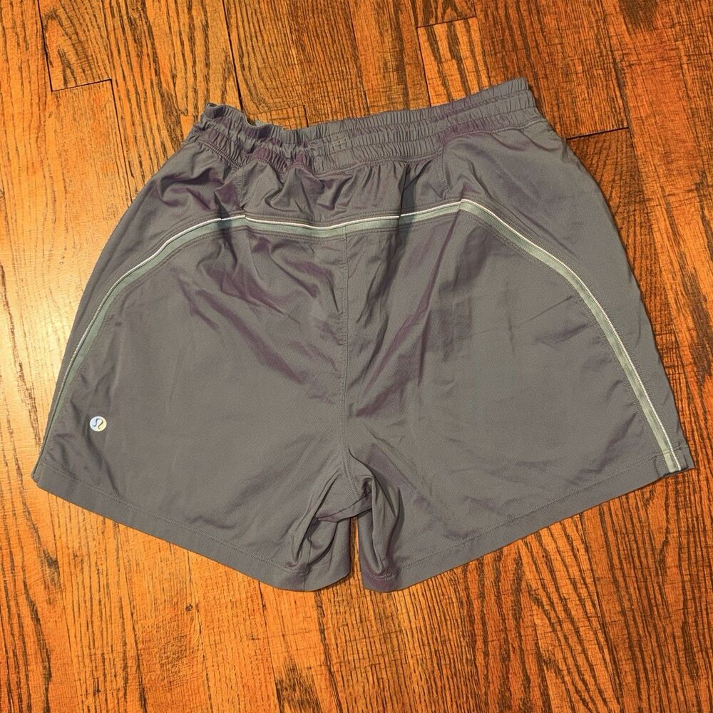 NWOT Lululemon Men's Pace Breaker Short Iridescent Purple Athletic Sz M Lined 5”